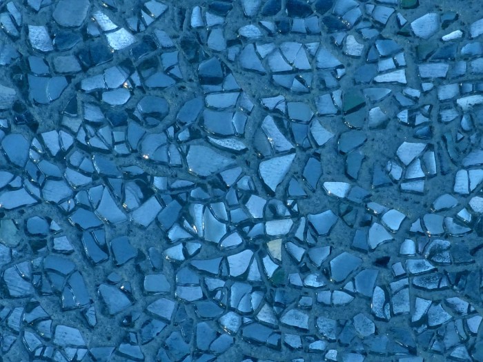 Blue Broken Glass Background Free Stock Photo - Public Domain Pictures