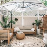 Eclectic-style Designed Outdoor Patio With Plant And Deck With Deck ...